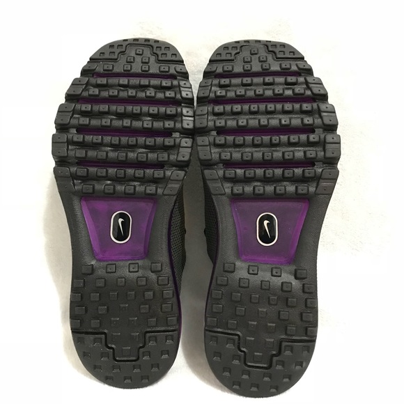 Nike Air Max Flair Men's Running Shoes Grey/Purple - Picture 6 of 7